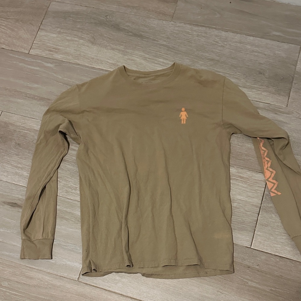 “ Girl “ vintage skateboarding long sleeve